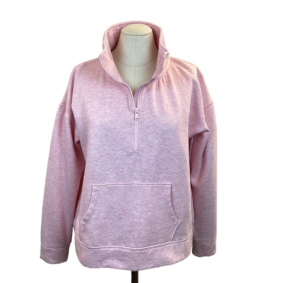 Vineyard Vines 1/2 Zip Pullover Kangaroo Pocket Pink - Picture 12 of 12